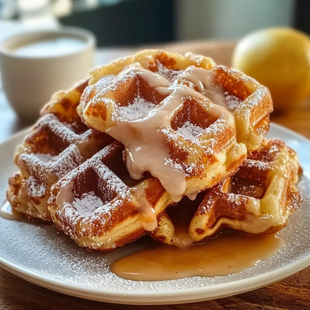 Apple Fritter Waffle Donuts Delightful