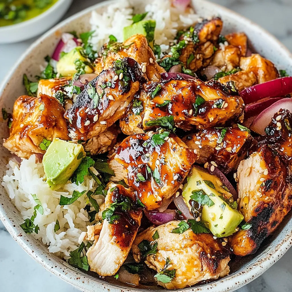 CAVA Honey Harissa Chicken Bowls Zesty