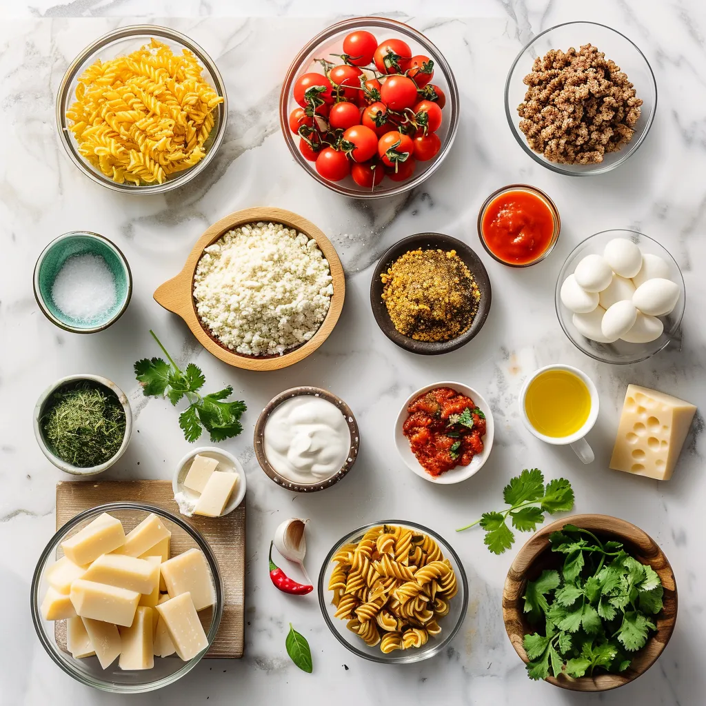 Cheesy Taco Pasta Recipe – Fast and Effortless Tasty ingredients