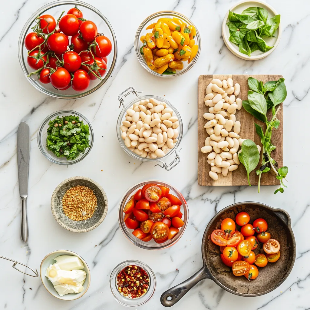 Cherry Tomato And White Bean Salad: A Taste Of Childhood Memories Zesty ingredients