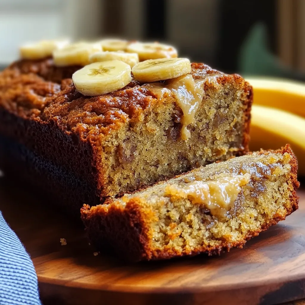 Crispy Old Fashioned Banana Bread