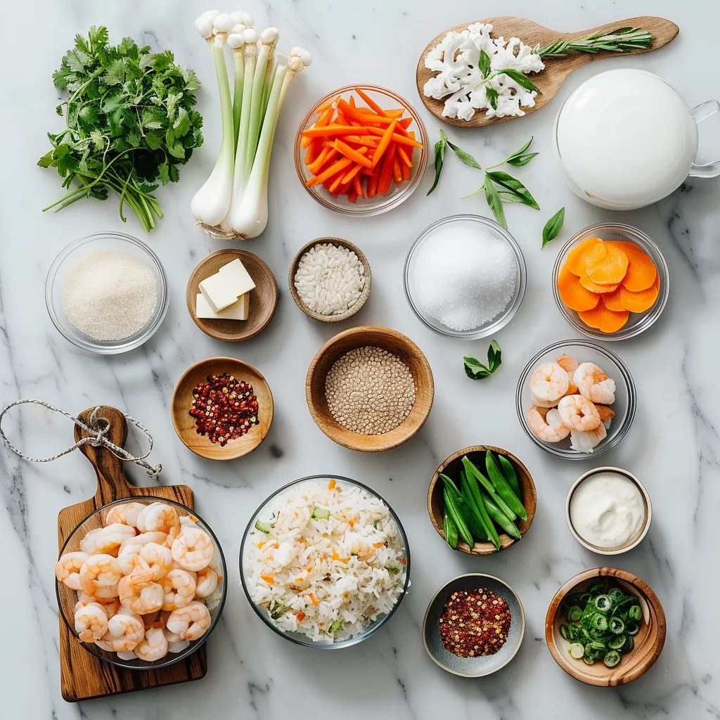 Crispy Shrimp Fried Rice Recipe for Flavor Lovers ingredients