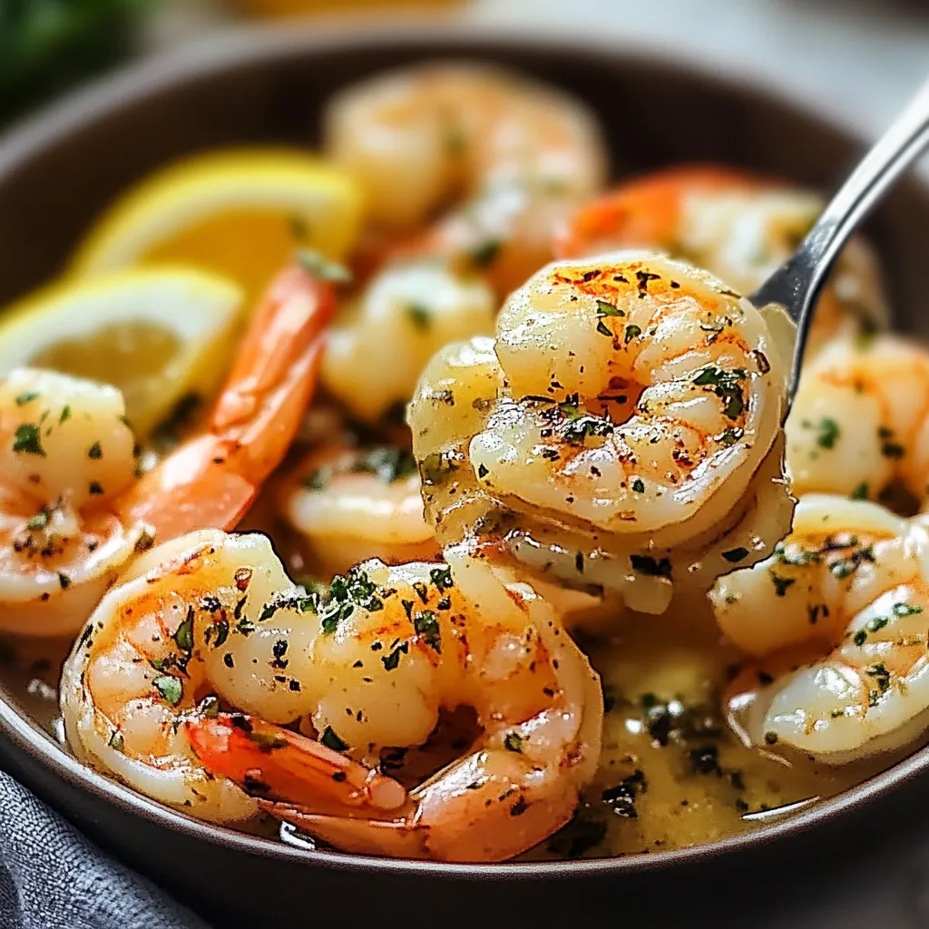 Flavorful Garlic Lemon Butter Shrimp Recipe in 20 Minutes