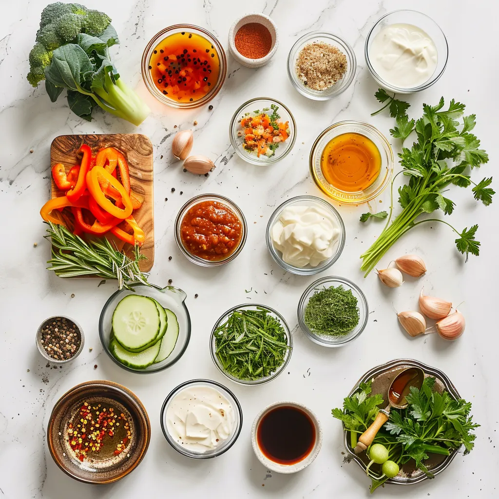 Fresh Chipotle Salad Dressing Recipe ingredients