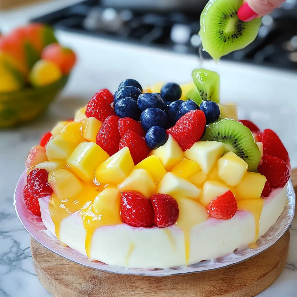 Fruit Salad with Yogurt Mouthwatering