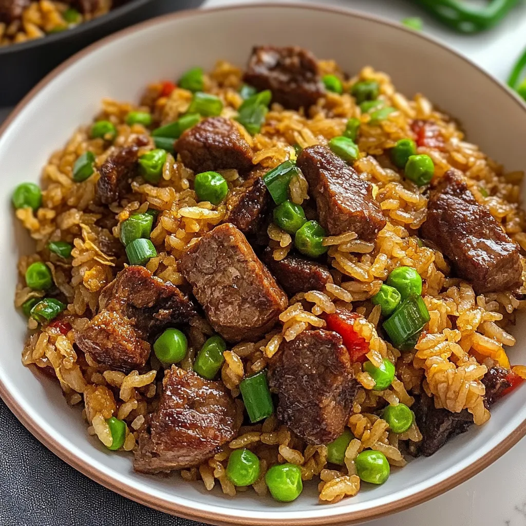 Golden Beef Fried Rice: A Flavorful 30-Minute Recipe