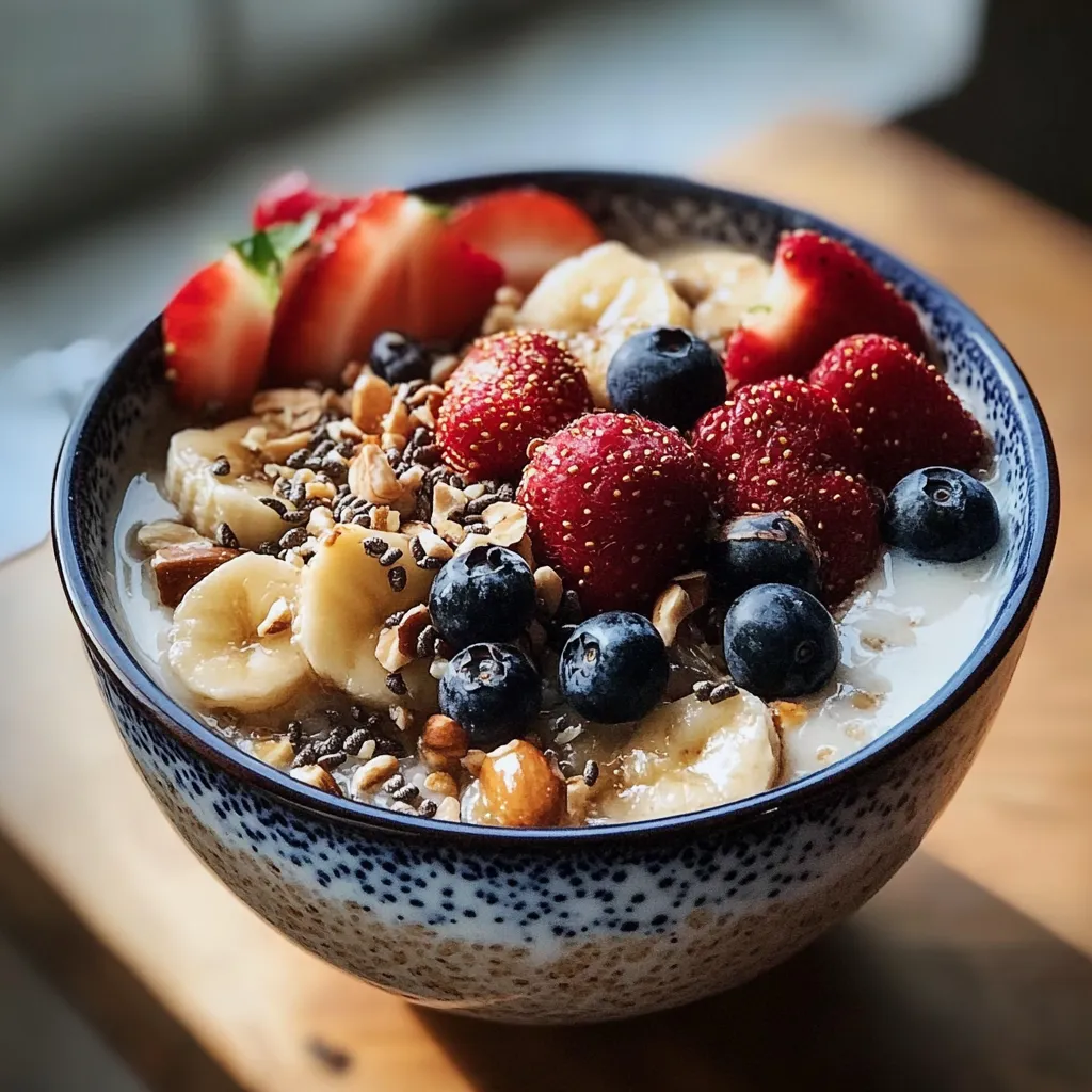 High Protein Overnight Oats Scrumptious