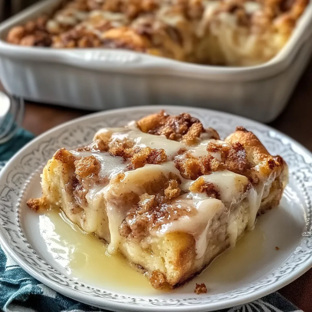 Irresistible Cinnamon Roll Casserole