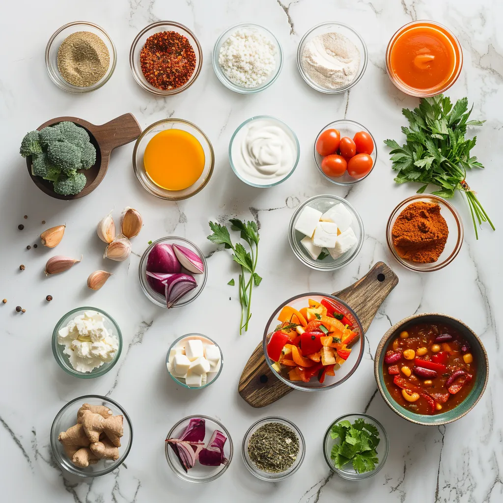 Irresistible Crockpot Cowboy Chili ingredients