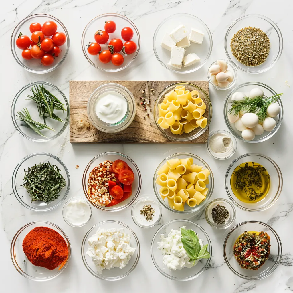 Italian Dressing Pasta Salad Mouthwatering ingredients