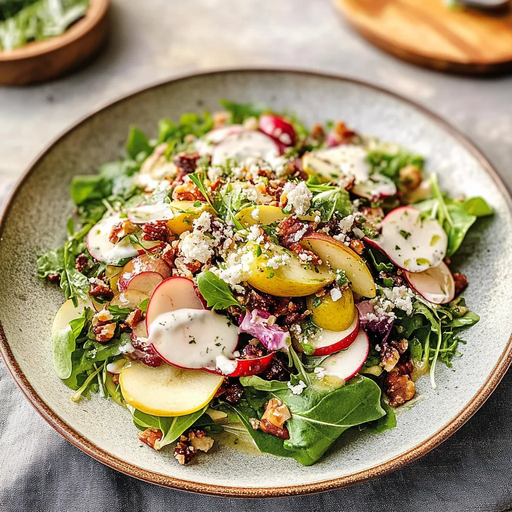 Juicy Pear Salad