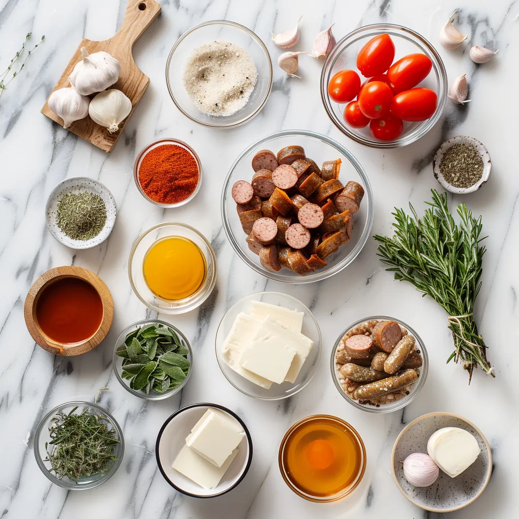 Mouthwatering Marry Me Soup with Italian Sausage ingredients