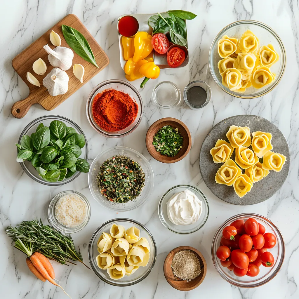 Mouthwatering Rapid And Simple Tortellini Pasta Salad Recipe You’ll Love ingredients