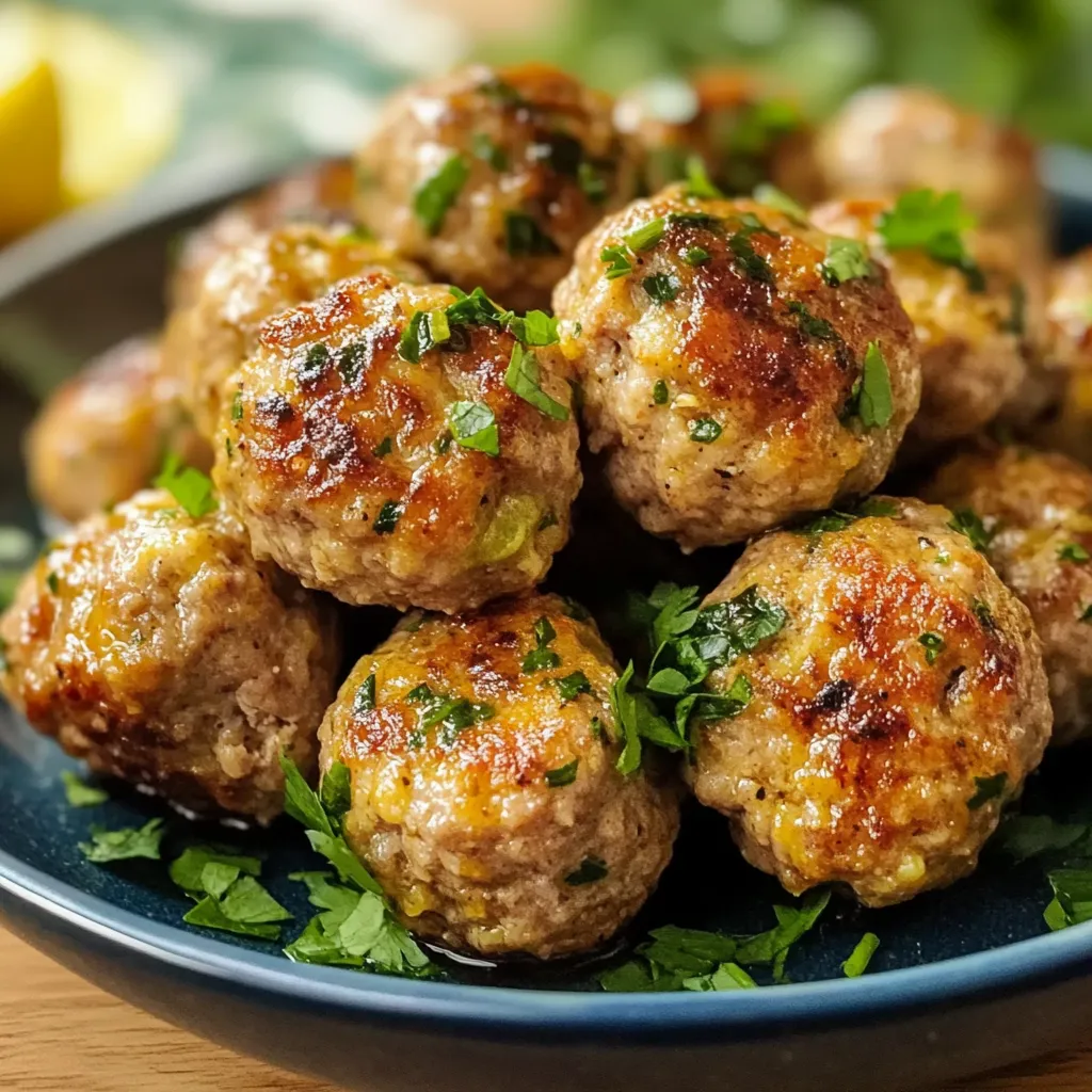 Rapid Baked Turkey Meatballs Scrumptious