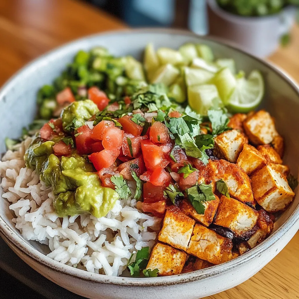 Rich Baked Tofu Burrito Bowl Recipe for Everyone