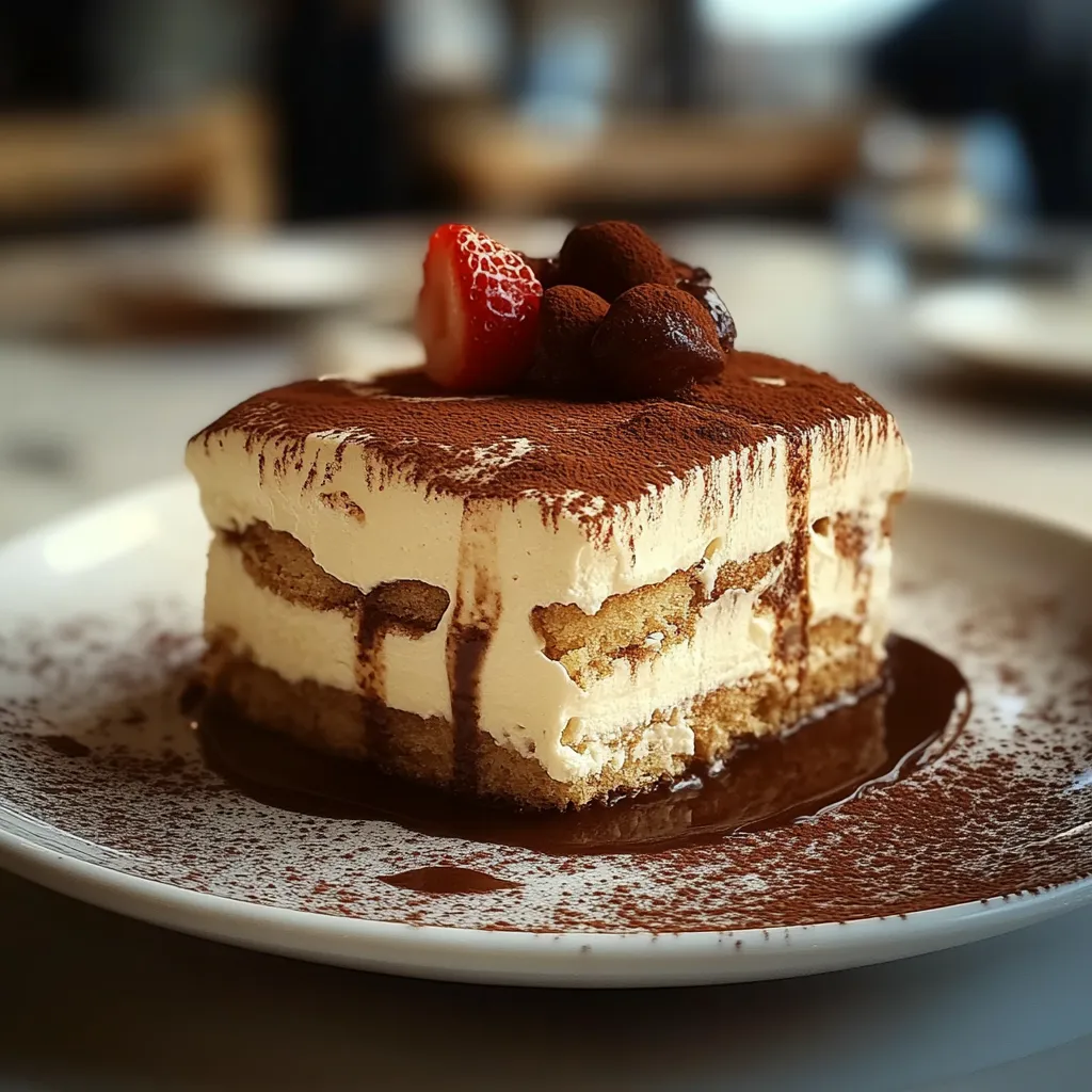 Rich Finest Classic Italian Tiramisu Recipe