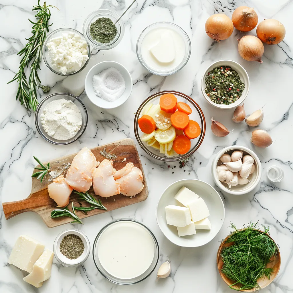 Rich Slow-Cooker Creamy Ranch Chicken ingredients