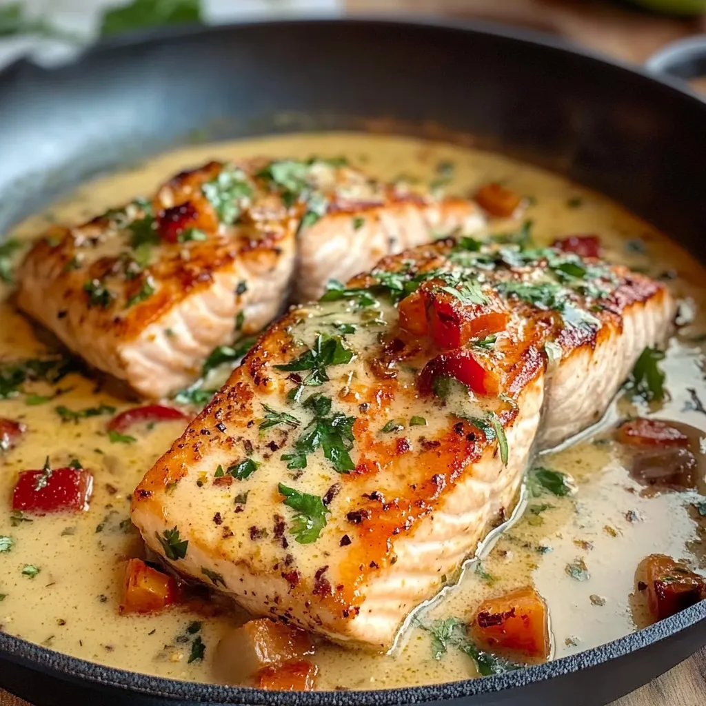 Savory Creamy Marry Me Salmon