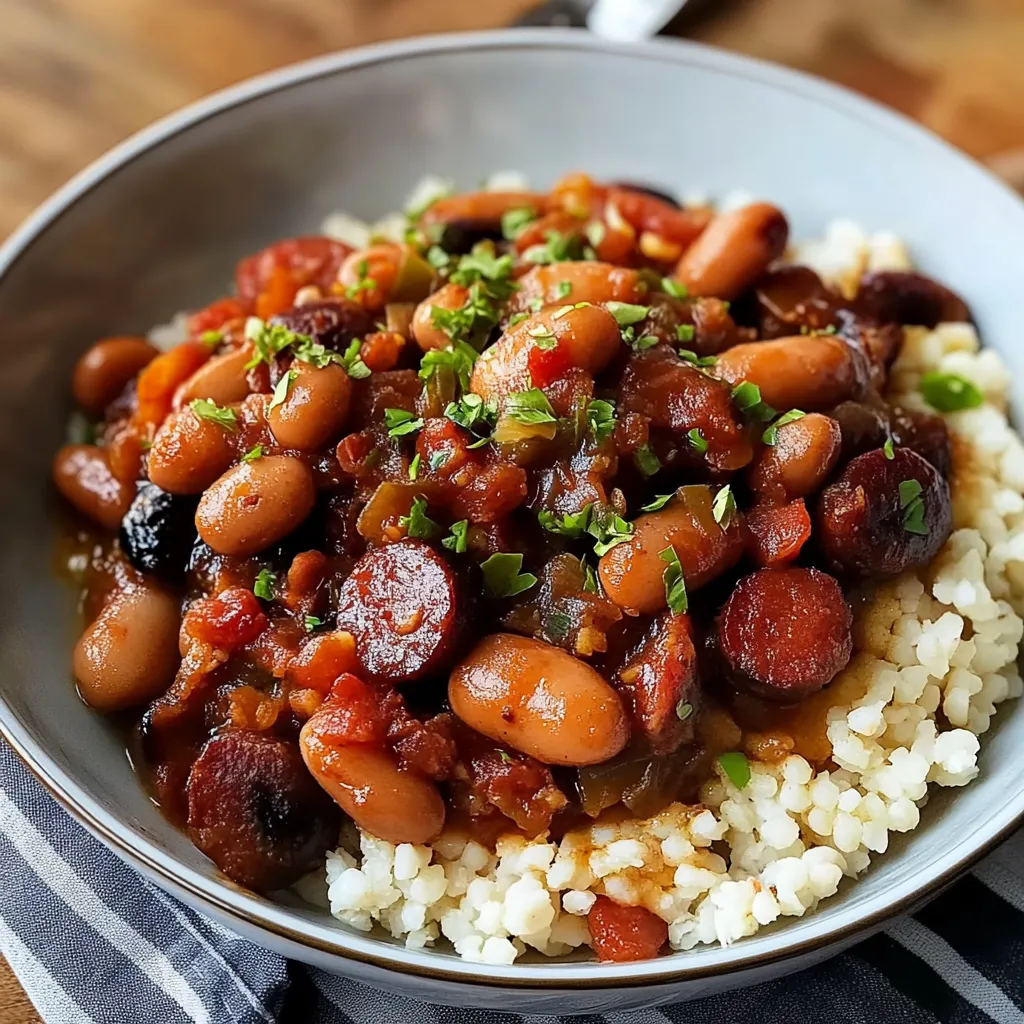 Simple Black Eyed Peas with Andouille Sausage Fresh