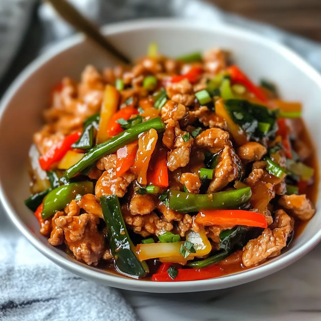 Simple Ground Turkey and Veggie Stir Fry Fresh