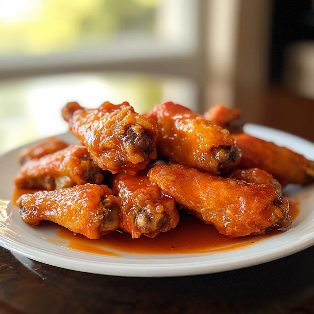 Simple and Yummy Baked Buffalo Wings Recipe