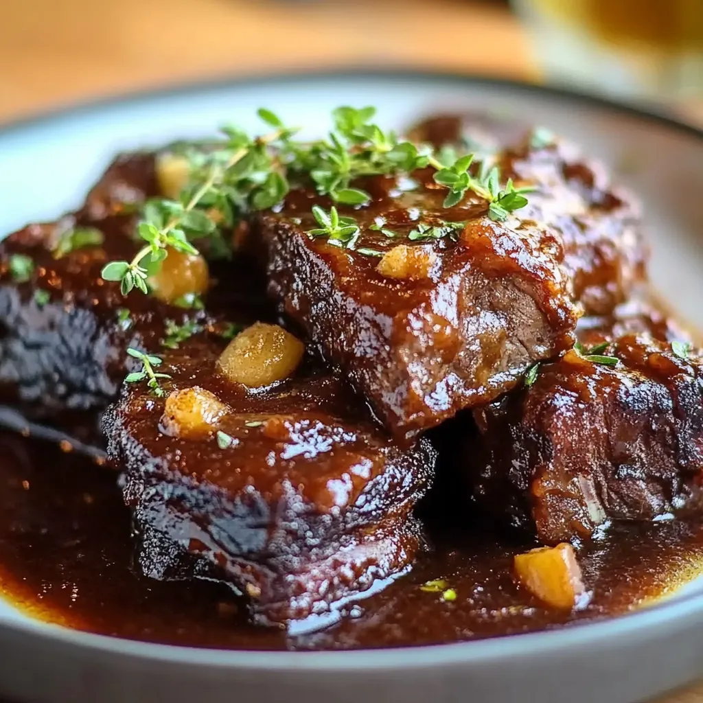 Slow Cooker Beef Short Ribs Luscious