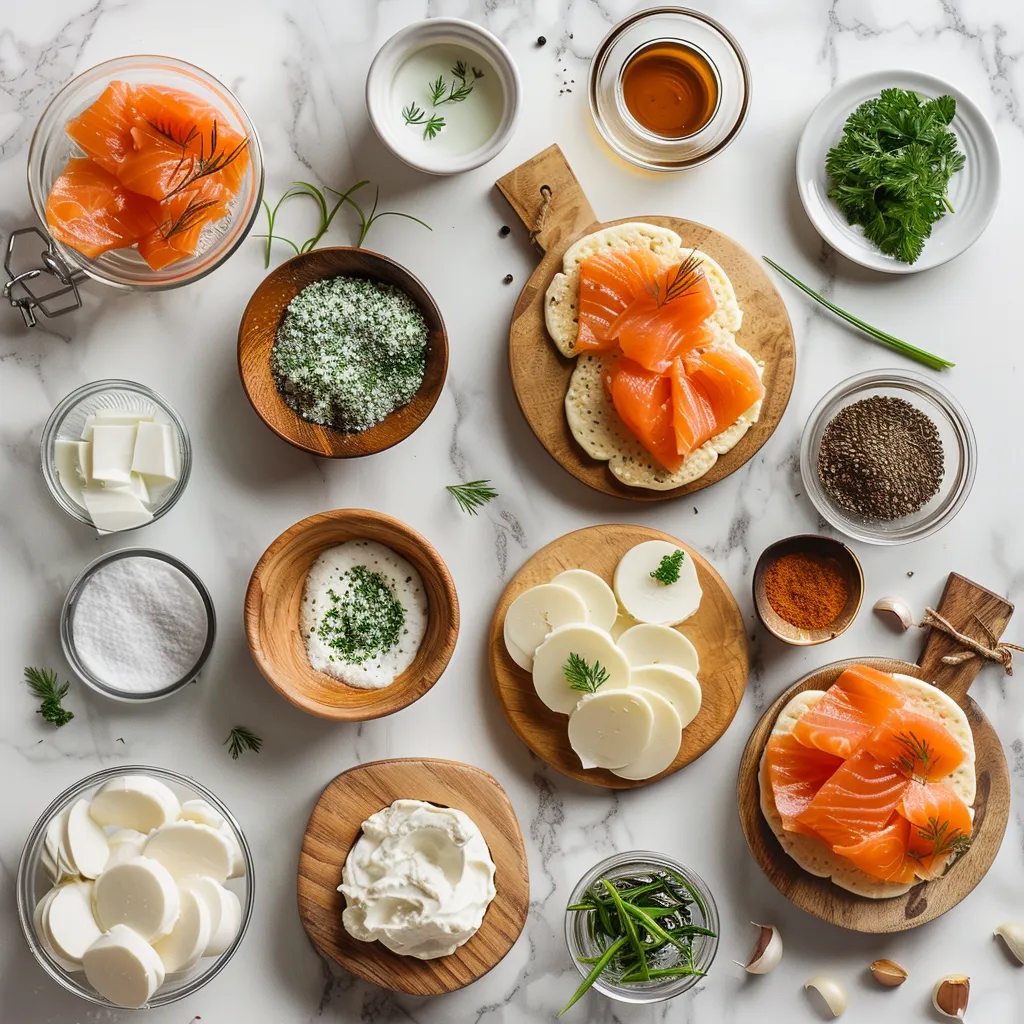 Tasty Blinis with Smoked Salmon Recipe Irresistible ingredients