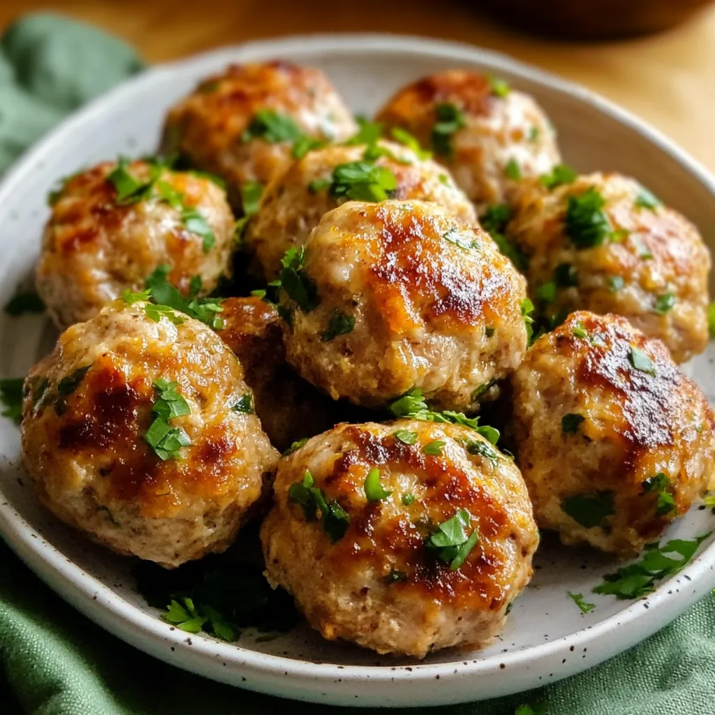 Tasty Finest Baked Turkey Meatballs