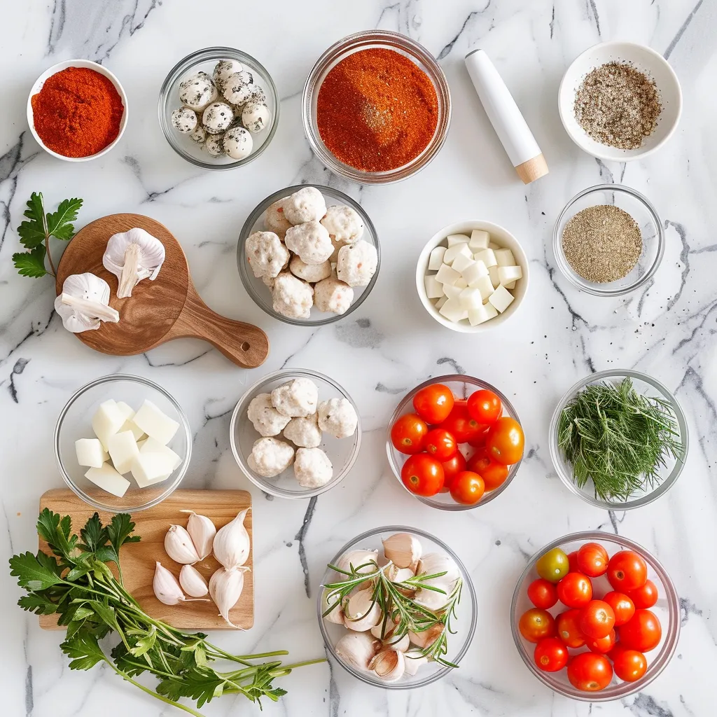 Tasty Finest Baked Turkey Meatballs ingredients