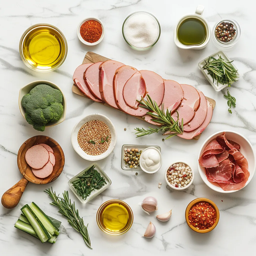 Tasty Vegan Glazed Ham ingredients