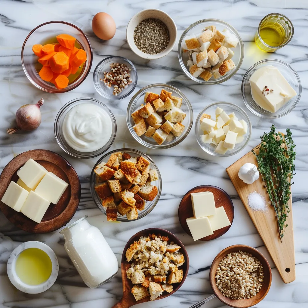 Thanksgiving Stuffing Recipe Heavenly ingredients