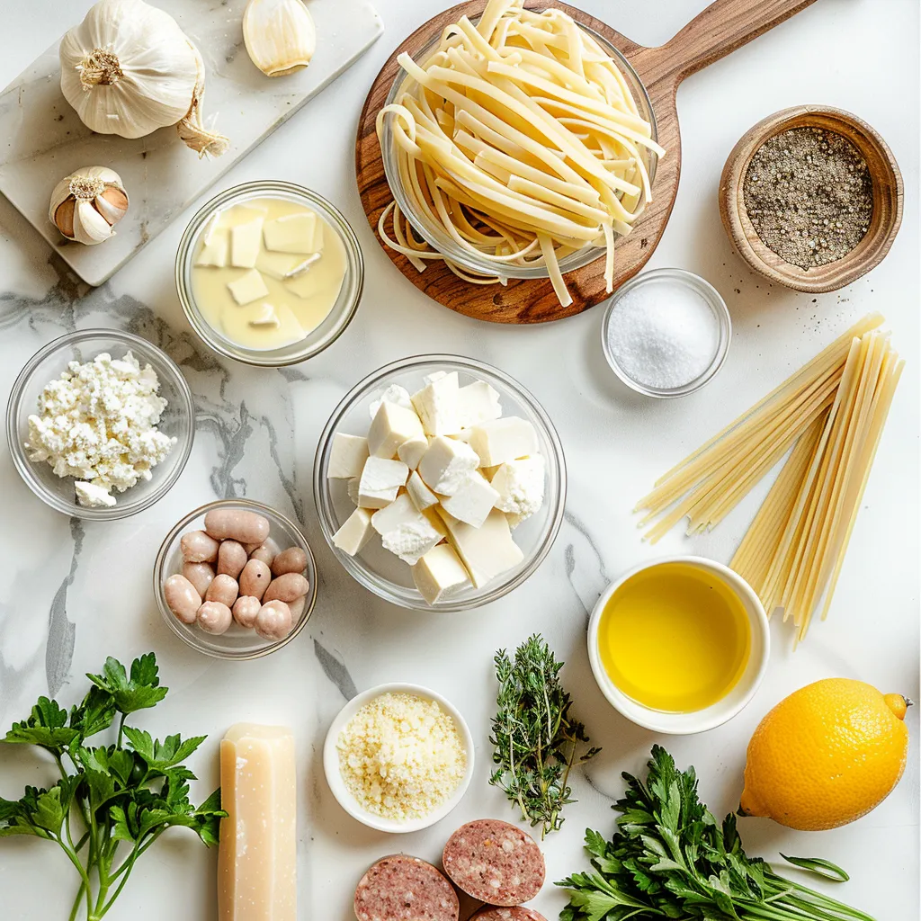 Amazing Saucy Sausage and Lemon Pasta for Flavorful Nights Mouthwatering ingredients