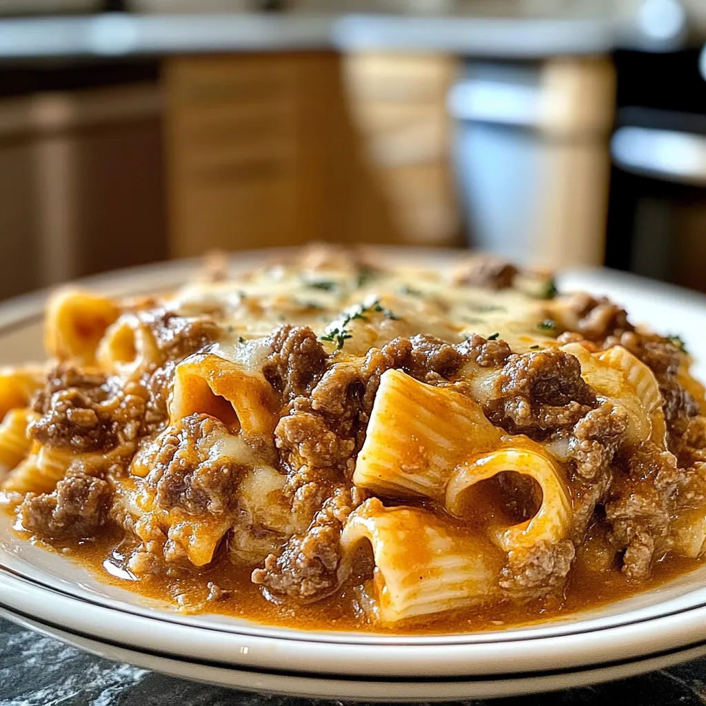 Creamy Beef and Shells Recipe for Dinner