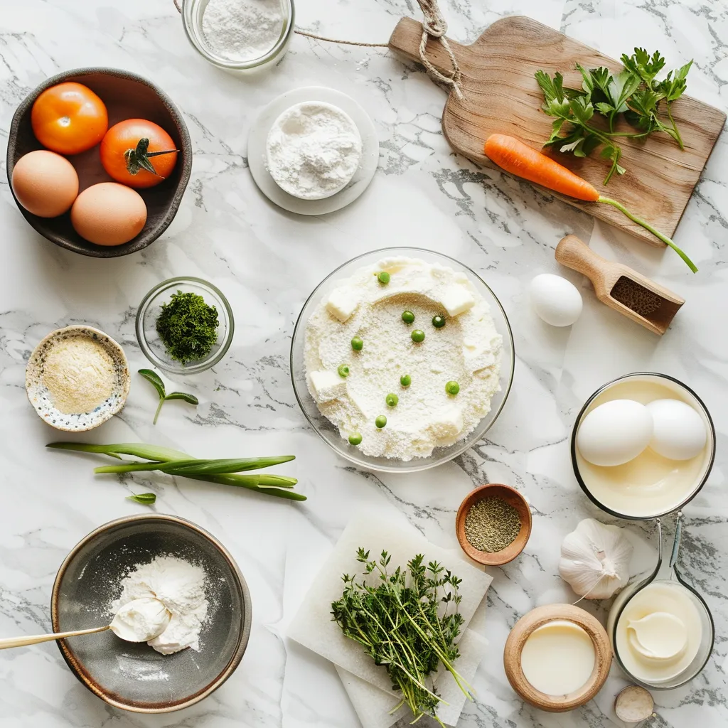 Delicious Spring Poke Cake for Easter Celebrations ingredients