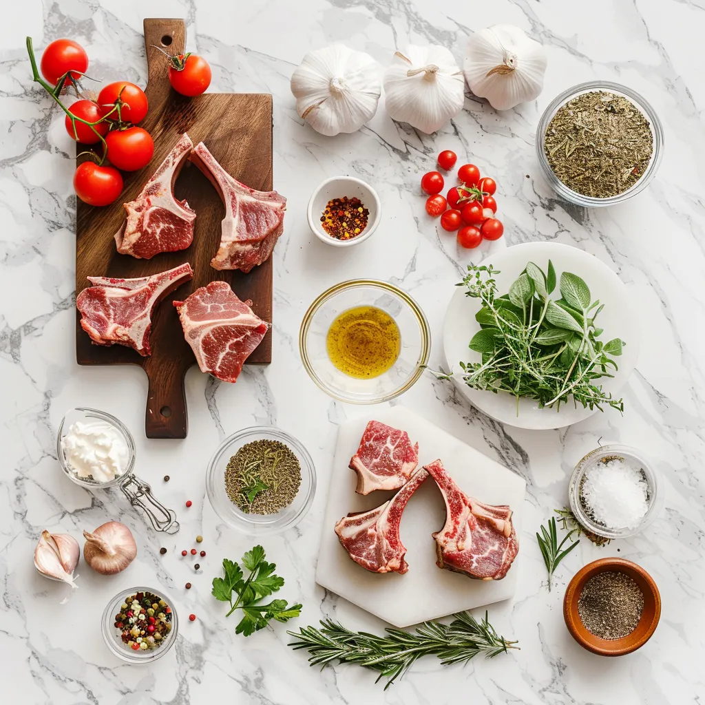Flavorful Grilled Lamb Chops Recipe You’ll Love! ingredients