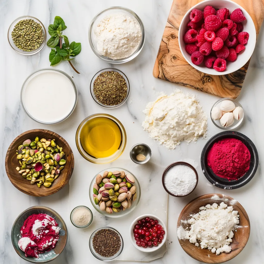 Heavenly Pistachio Raspberry Cake: A Flavorful Recipe – Heavenly Pistachio Raspberry Cake: An Incredible Delight ingredients