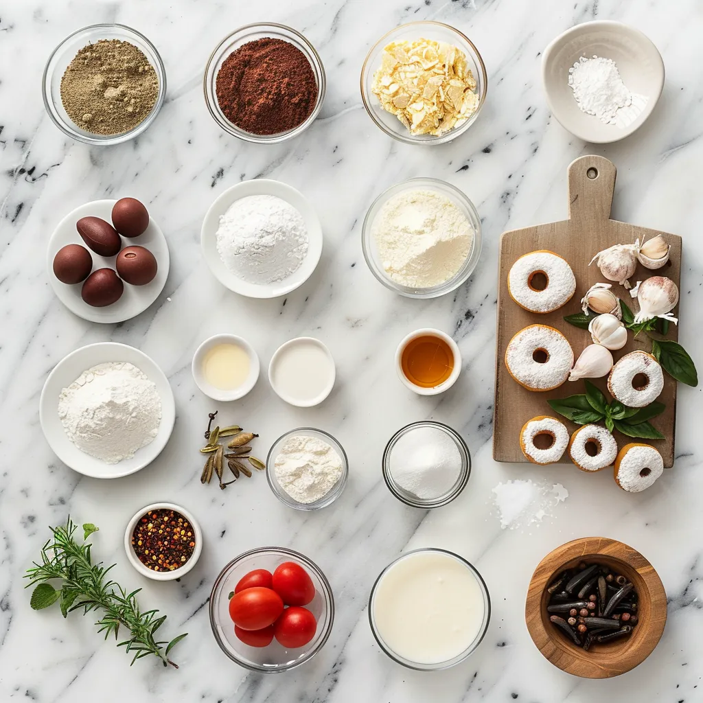 Homemade Copycat Krispy Kreme Doughnuts ingredients