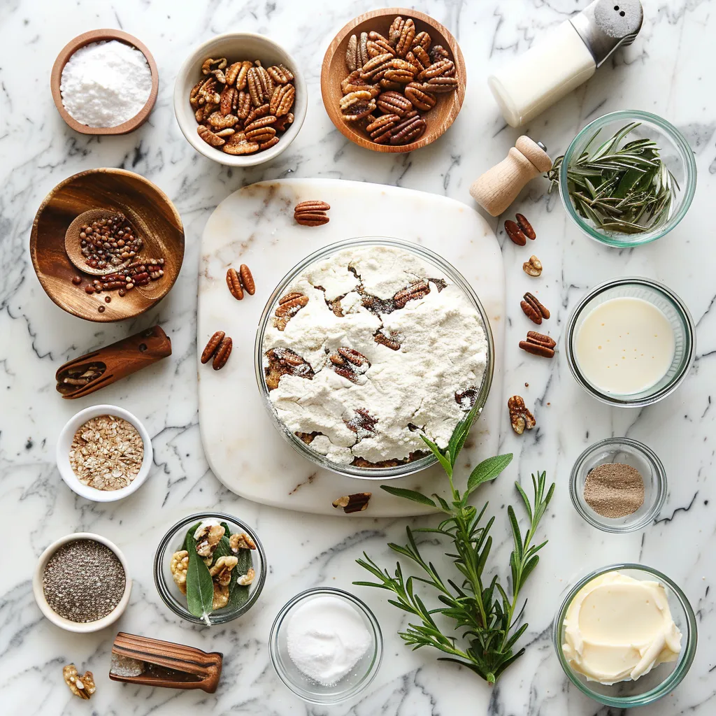 Incredible Vegan Pecan Upside Down Cake for Tasty Moments Yummy ingredients