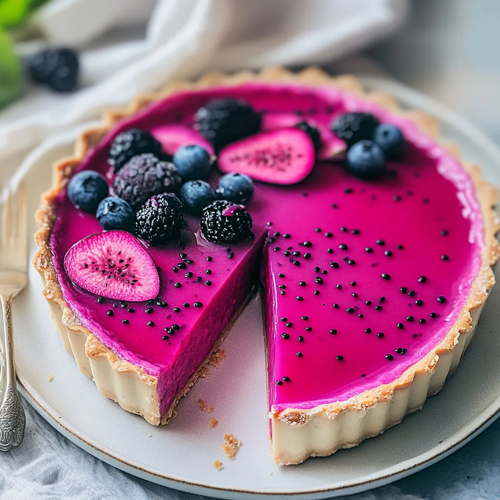 Juicy Amazing Dragon Fruit Pie Crust Recipe for a Tasty Twist