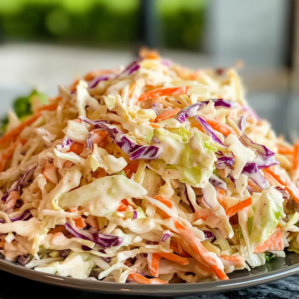 Mouthwatering Peachy Southern Coleslaw Recipe