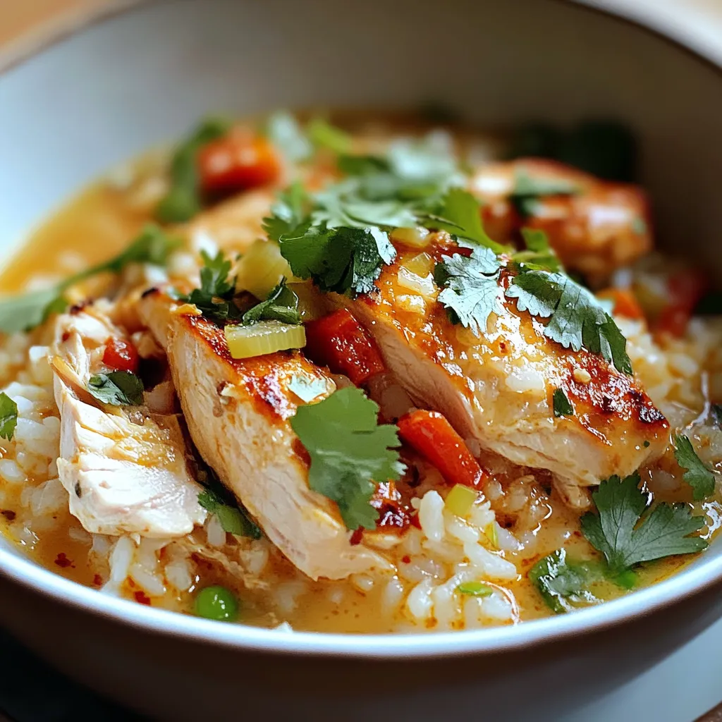 One-Pot Coconut Chicken Brothy Rice Effortless Cozy Dinner – Amazing One-Pot Coconut Chicken Brothy Rice Cozy Dinner Exquisite