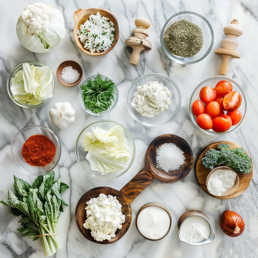 One-Skillet Stuffed Cabbage Casserole ingredients