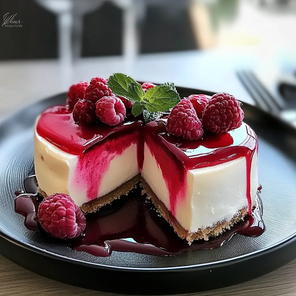 Raspberry Cheesecake Hearts for Sweet Moments