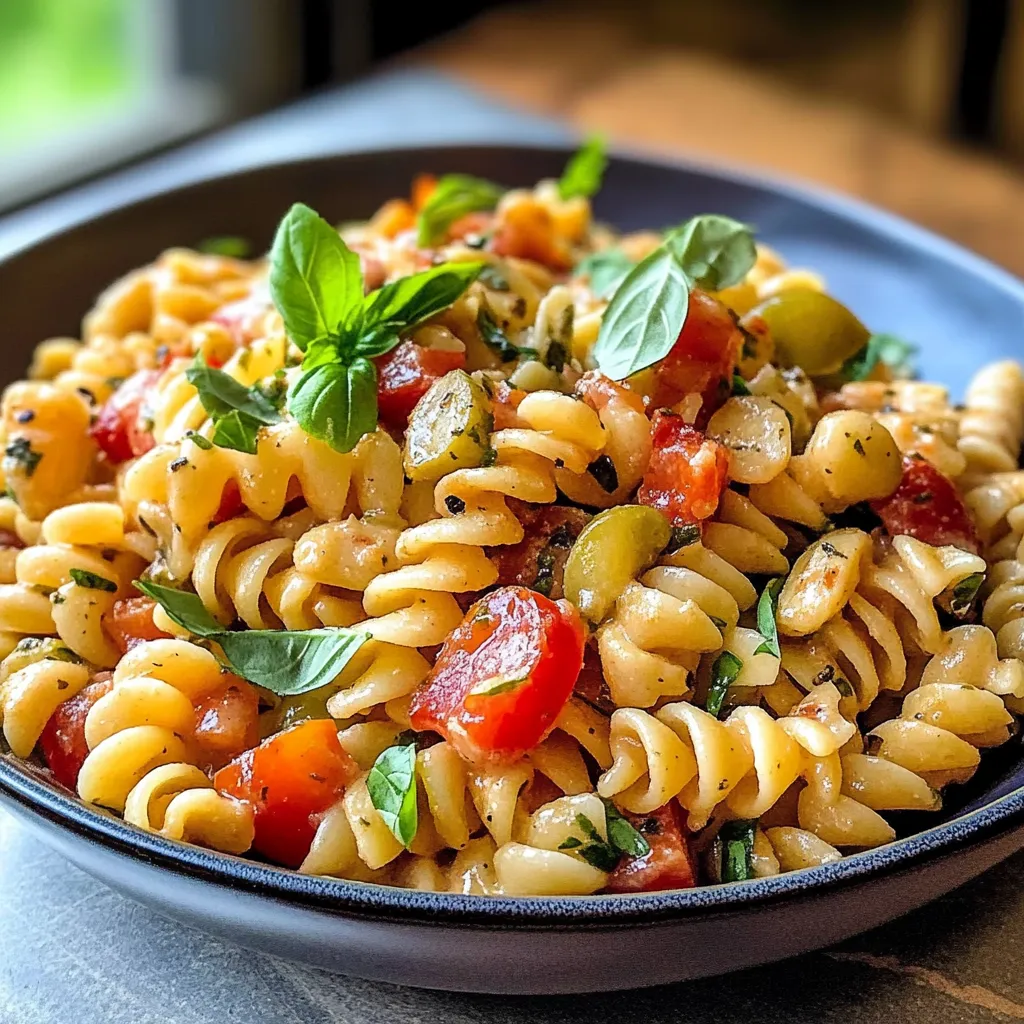 Zesty Italian Pasta Salad Recipe