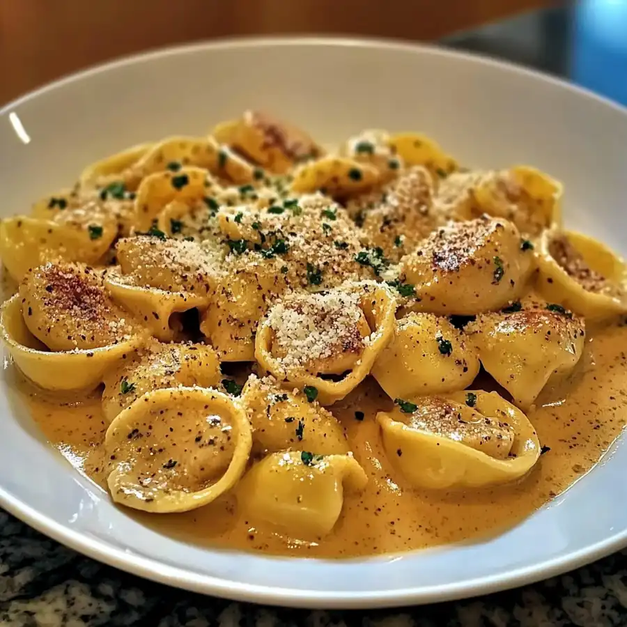 Amazing Cajun Chicken Tortellini with Creamy Garlic Sauce — Quick Comfort