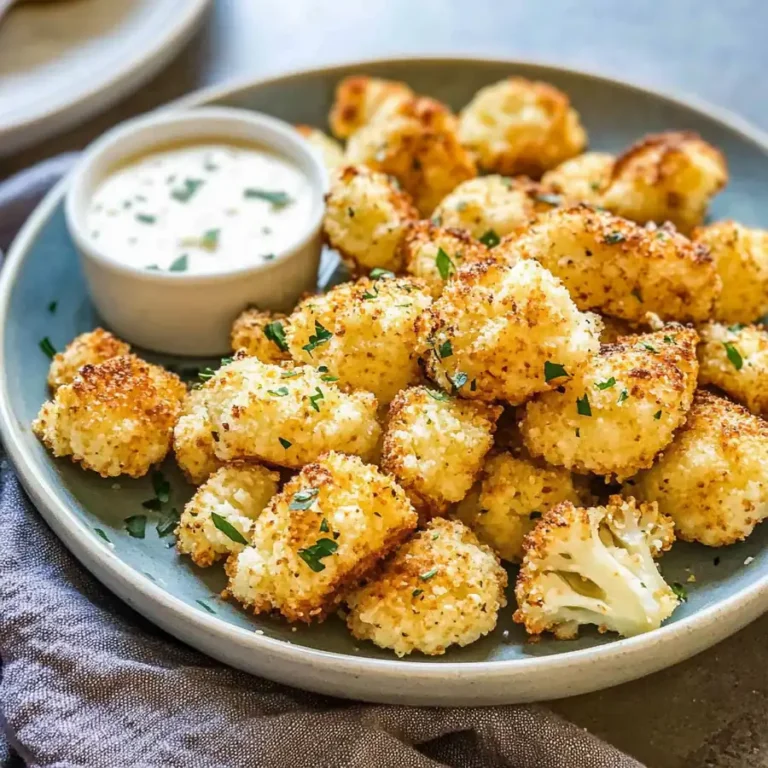 Foolproof Crispy Parmesan Cauliflower Bites – Flavorful Appetizer Delight — Ultimate Comfort Food Classic