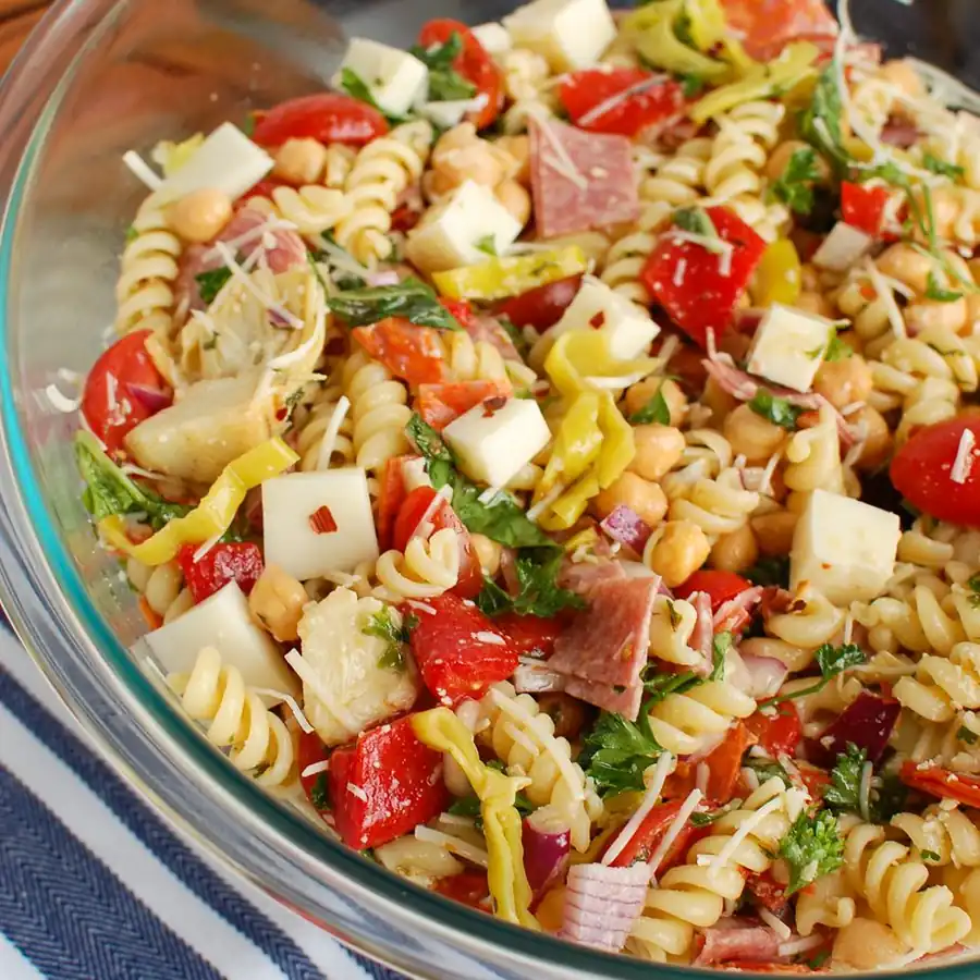 Bright & Hearty Italian Pasta Salad: A Summer Classic: One Pan,