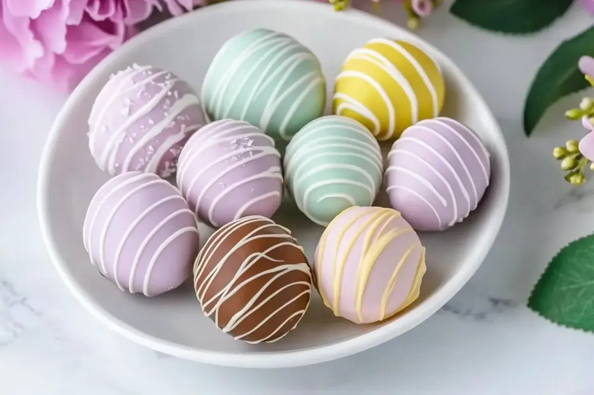 Easter Egg Oreo Cookie Balls Recipe