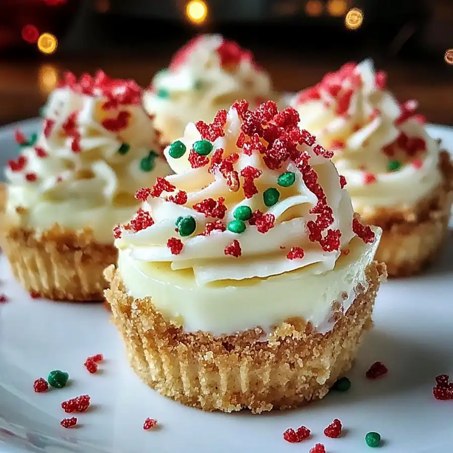 Incredible Irresistible No-Bake Christmas Mini Cheesecakes Recipe — Ultimate Comfort Food Classic