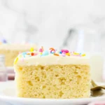 Easy and Moist Vanilla Cake Recipe